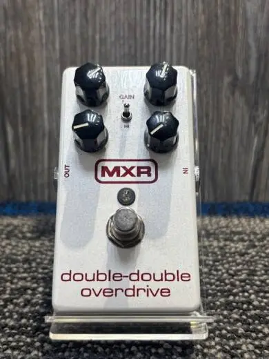 MXR DOUBLE DOUBLE OVERDRIVE